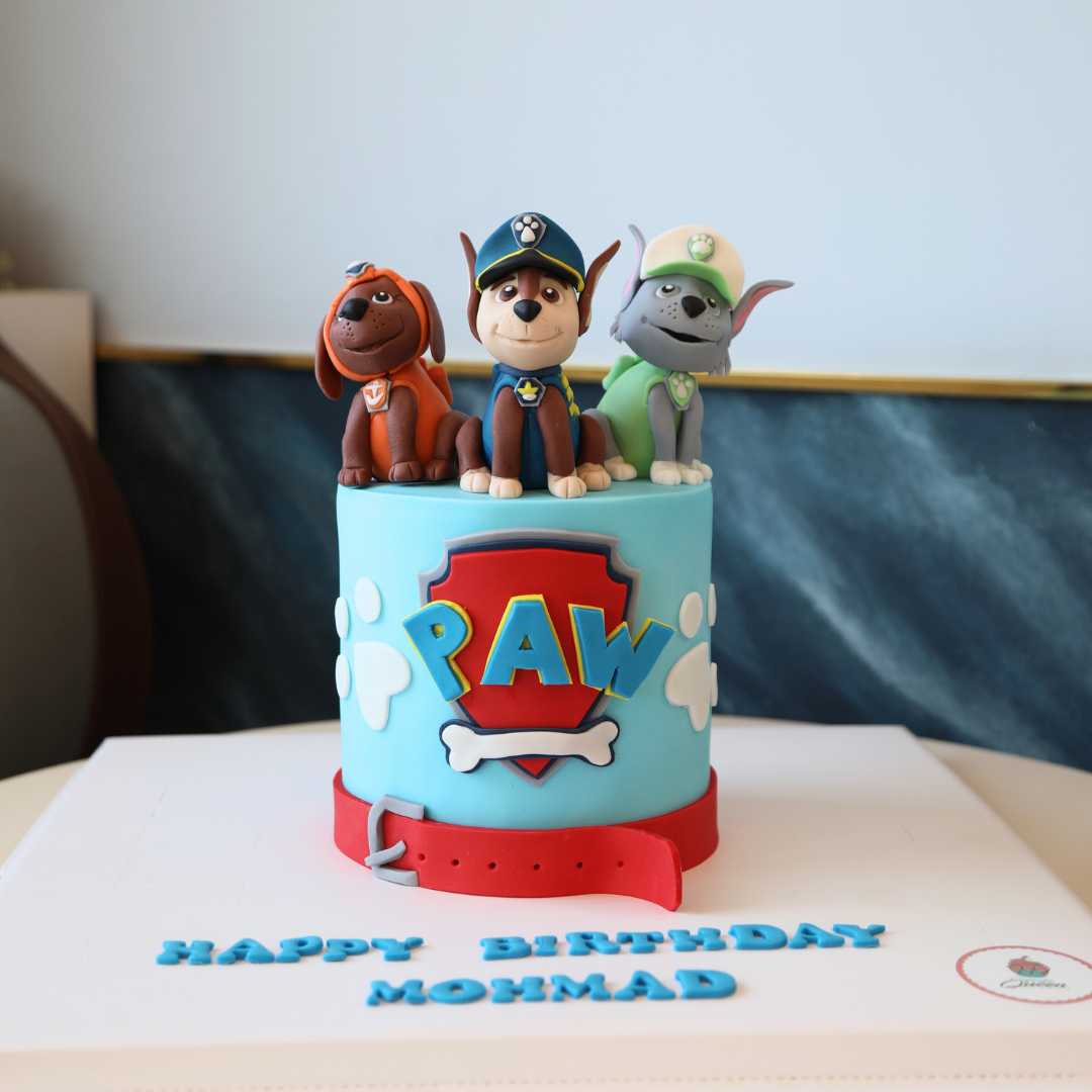 Simple Paw Patrol Cake Paw Patrol Cake In Qatar