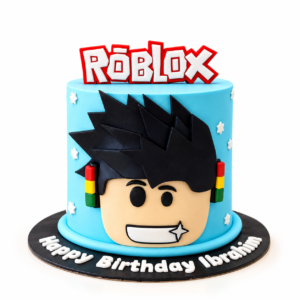Roblox Themed Cake
