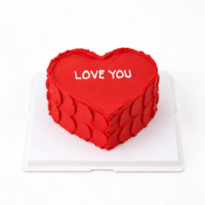 Red Heart Cake