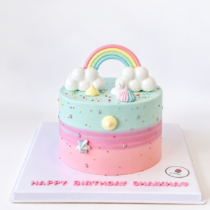 Rainbow Inspired Cake