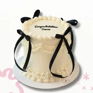 Ribbon Themed Cake